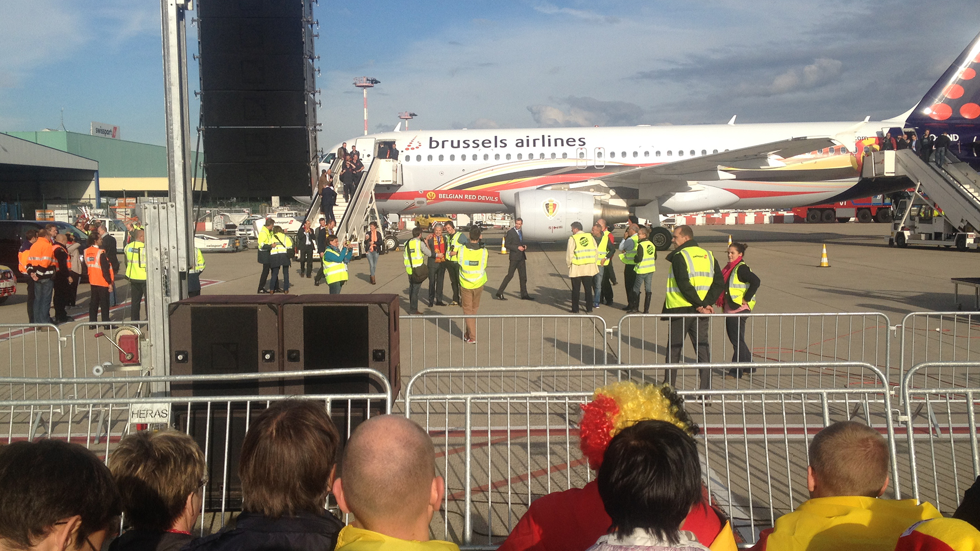 Brussels Airlines - Livery Red Devils Plane